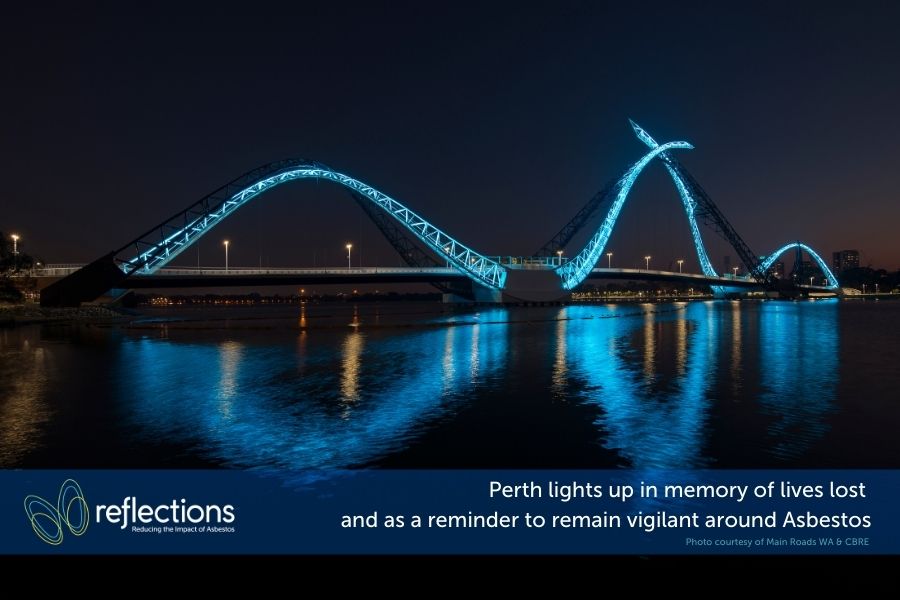 Reflections bought hope and awareness as Perth lit up blue
